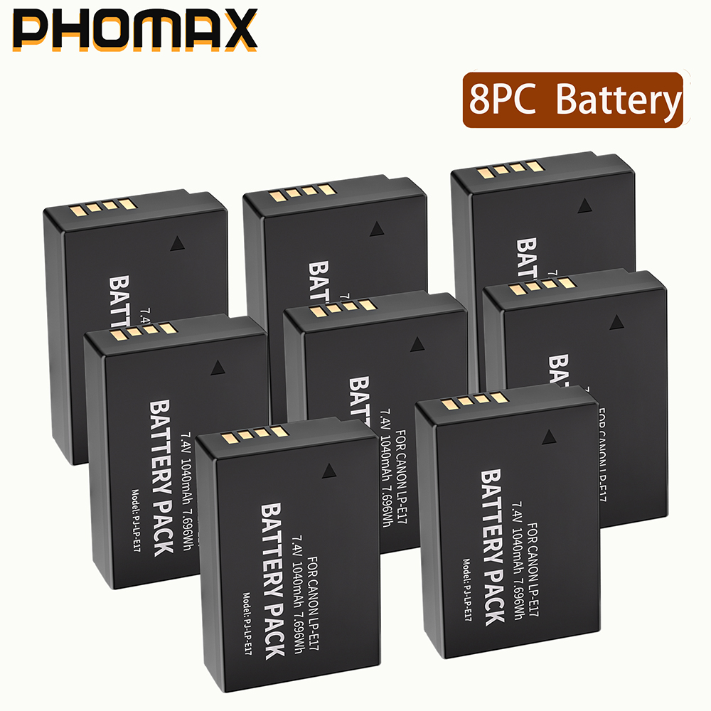 Canon Camera Eos R8 - Batterie d'appareil photo Batmax LP-E17 LPE17
