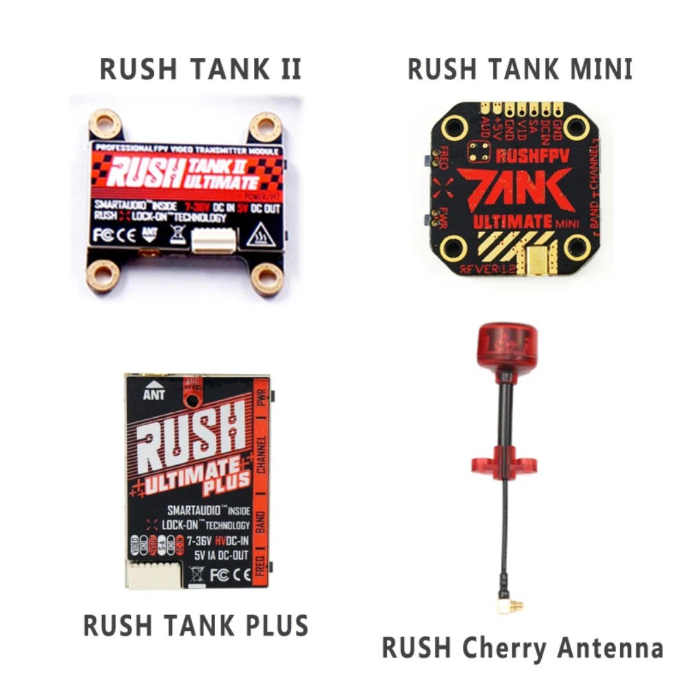 Fpv Drone Vtx - Émetteur vidéo RUSH TANK Ultimate II/Mini/PLUS/Solo