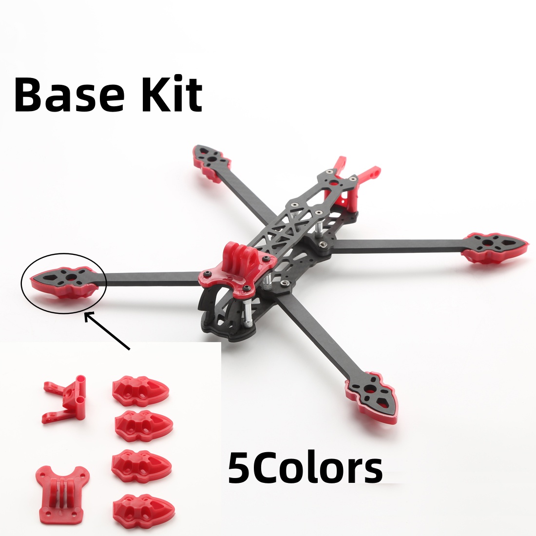 Kit de cadre FPV Mark4 5 pouce - Fpv Drone Antenna avis et prix